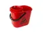 Mopemmer spaans Cleaninq met korf 12 Liter rood