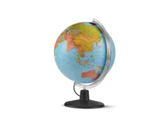 Dag & Nacht geographical globe 30cm verlichting