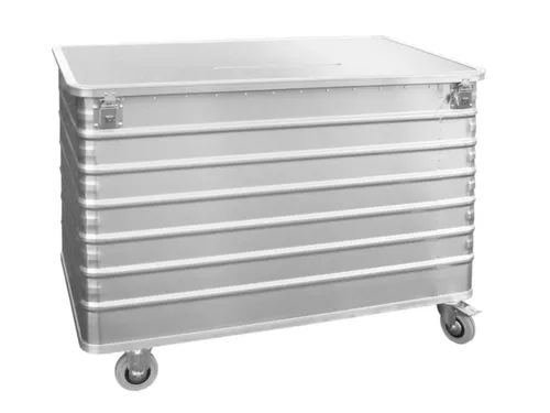 Bakwagens Aluminium Deksel 250kg Hxlxb 935x1280x730mm 656l