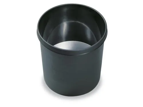 prullenmand moeilijk ontvlambaar 12 liter HxØ 270x267mm zwart