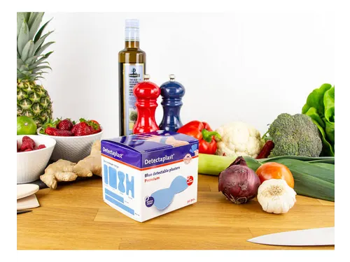 Detectaplast 8045 Vlinderpleister waterafstotend elastisch blauw 50 st