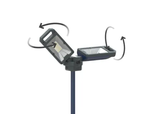floodlight-straler,120 LED,5000lumen,statief,straalhoek 110 °