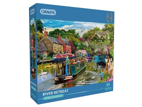 Puzzel Gibsons River Retreat 1000 stukjes