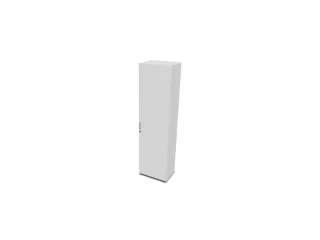 kantoorkast,HxBxD 2225x600x445mm,Bl-wit - 1