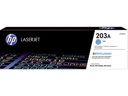 HP CF541A 203A Toner Cyaan 1.300 Pagina's Origineel