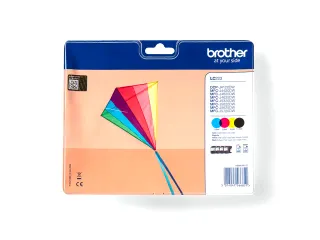 Brother LC-223 Inktcartridge Zwart + Kleur Multipack - 1