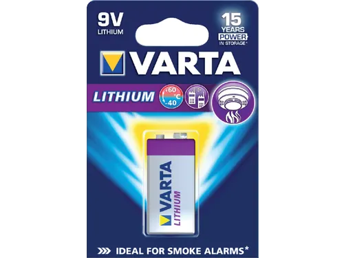 Batterij VARTA Ultra lithium 9Volt