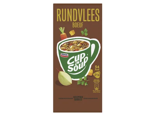 Cup-A-Soup Rundvlees 175ml 21 Zakjes