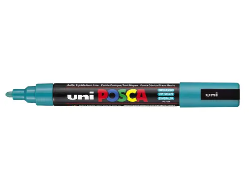 Verfstift Posca PC5M Medium Punt 1,8-2,5mm Smaragdgroen