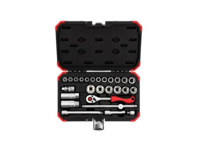 GEDORE R59003026 Dopsleutelset 3/8 inch 6-24mm 26stuks