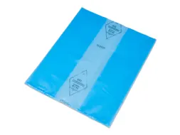 Branofol Hoes 80µm 1250x1800mm Zijvouw 850mm Blauw