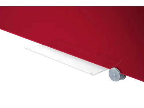 Glasbord 90x120cm Rood