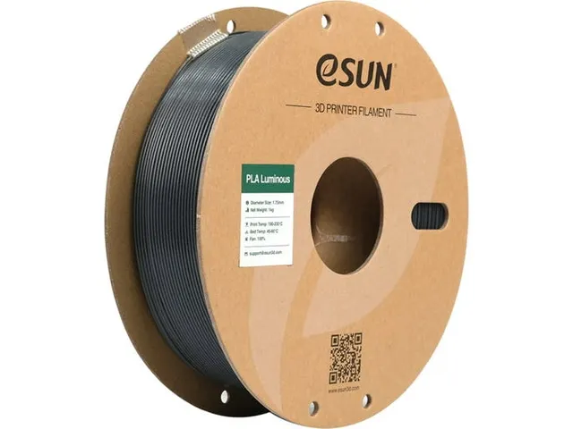eSUN 3D printer Filament ePLA-Luminous 1,75mm Groen 1kg