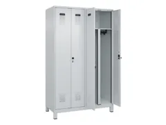 PBM-locker,HxBxD 1950x1200x500mm,4vak,vak B 300mm,draaigrendel
