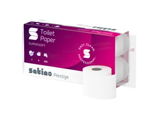 Toiletpapier Satino Prestige 3-laags 250vel wit 071340 - 1