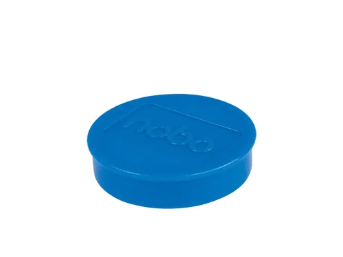 Magneet Nobo 38mm blauw 4 stuks