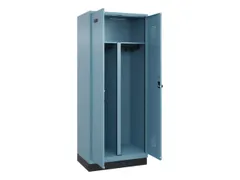PBM-locker,HxBxD 1950x800x500mm,2vak,vak B 400mm,draaigrendel