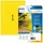 HERMA 8033 Weervaste Folie-etiketten A4 210x297mm Geel 25 stuks