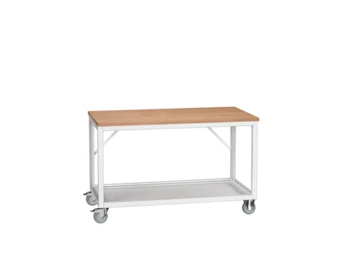 werkbank,verrijdbaar,HxBxD 930x1500x800mm,multiplexblad