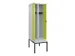 locker voor scheiding van kleding,HxBxD 2120x600x815mm,2vak