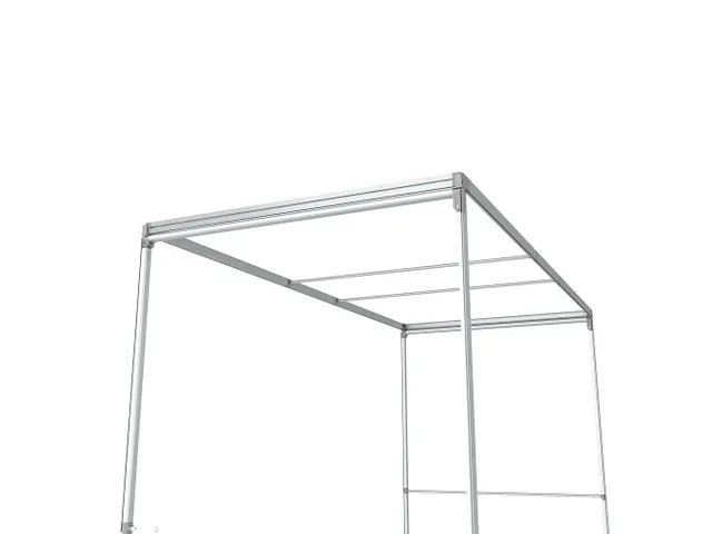 FlexFrame Modulair systeem Dak 120x250cm Zilver frame