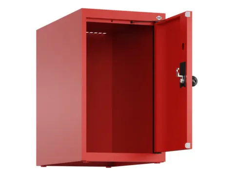 opzetkast,v. locker,1vak.,vak B 300mm,HxBxD 500x300x500mm,draaigrendel