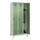 locker,HxBxD 1950x900x500mm,3vak,vak B 300mm,draaigrendel,voeten