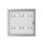 Buiten- binnenvitrine wand MAULexcite whiteboard 6xA4 met slot