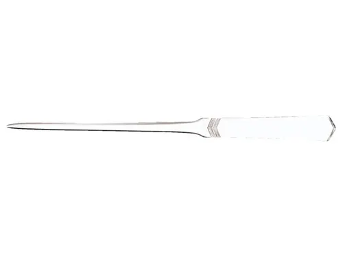 Briefopener MAULslim, vlak RVS-staal, bewerkt heft, smal lemmet van 24