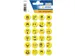 Sticker Etiket Herma 3657 Smiley 24 stuks