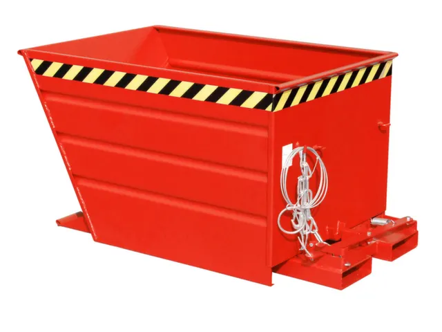 kiepbak,HxLxB 890x1440x1200mm,1,1m³,draagverm. 1500kg,RAL3000