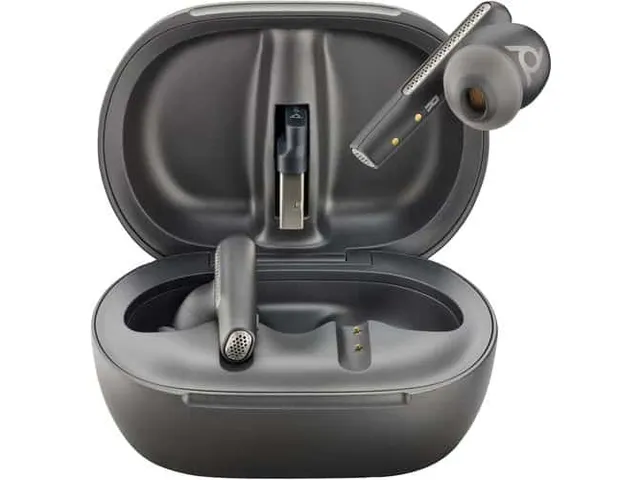 Poly Voyager free 60+ Uc Earbuds+Bt700C+Tschc wireless carbon in-ear