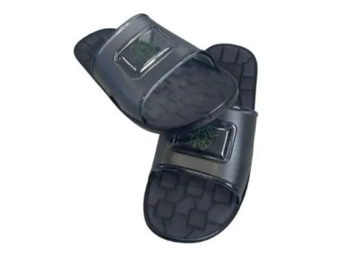 Black Strap Slipper 45 Blk