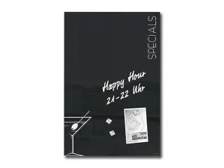 Glas Magneetbord Sigel Artverum Cocktail 40x60cm - 1