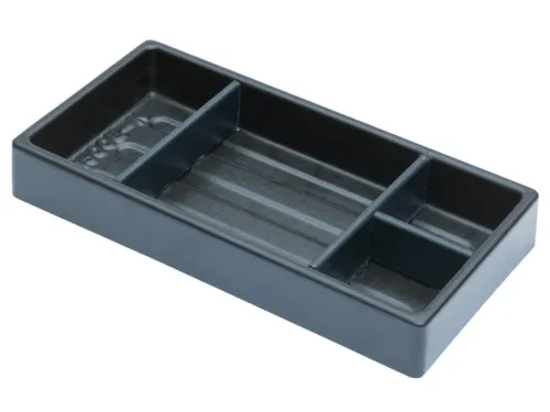1500 E-S L ES module leeg,310x157,5x42mm,onderverdeeld