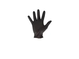 Soft Nitril Handschoenen Poedervrij Large Zwart 10x100 Stuks