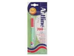 Permanent marker Artline 700 rood op blister