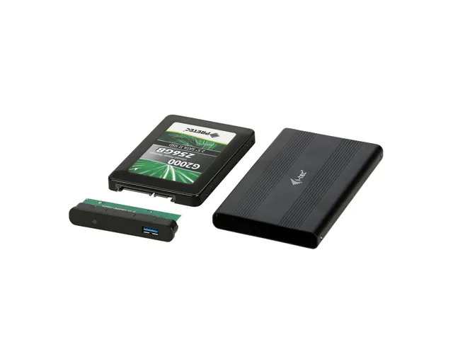 i-tec Advance MYSAFEU312, HDD-/SSD-behuizing, 2.5 inch, SATA, SATA II,