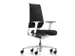 Siège De Bureau Pivotant Assise Noire Dossier Noir Hxlxp 1010-1130X49