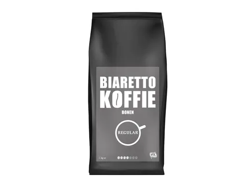 Koffie Biaretto bonen regular 1000 gram