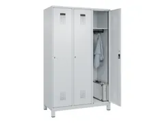 locker,HxBxD 1950x1200x500mm,3vak,vak B 400mm,cil.-slot,voeten