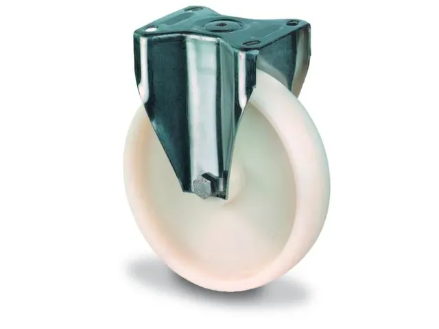 bokwiel,draagverm. 100kg,ØxB 80x30mm,kunststof-banden,glijlager