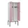 locker voor scheiding van kleding,HxBxD 2120x800x500mm,2vak