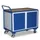 Tafel- En Kastwagen 250kg Laadvl. Lxb 1000x600mm 2 Kasten Ral 5010