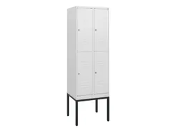 dubbeldekse locker,HxBxD 1950x600x500mm,2x2vak.,vak B 300mm