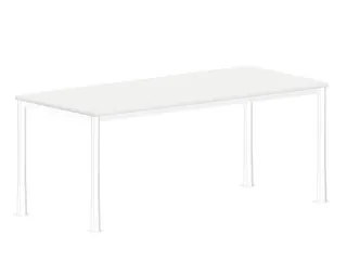 In hoogte verstelbaar bureau,HxBxD 720-840x1800x800mm,Bl-wit - 1
