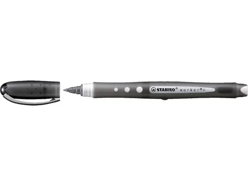 Rollerpen Stabilo Worker Colorful 2019/46 zwart 0.5mm