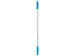 Manche Hygiène Aluminium 84cm Ø22mm Bleu avec filetage