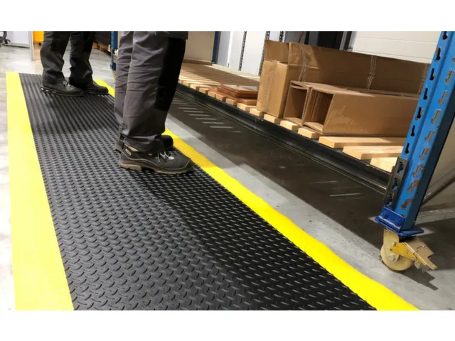 antivermoeidheidsmat,mat,HxLxB 24x1000x900mm,moeilijk ontvlambaar,PVC