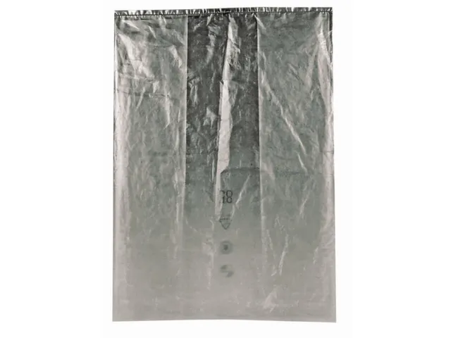 vuilniszak 60L kunststof LxB 700x370mm Blauw